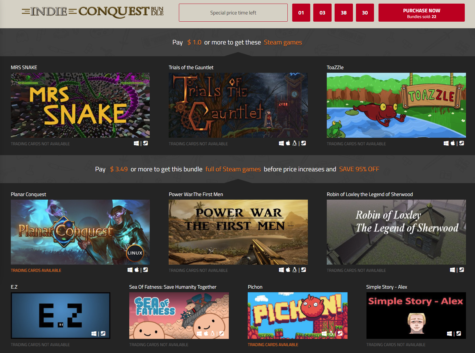 Indie Conquest Bundle of Steam games.png