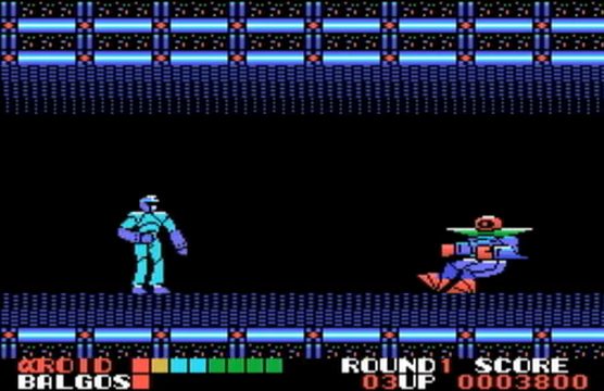 MSX GAME ◀AlphaRoid, αROID, アルファロイド▶ Round1 PLAY 0-54 screenshot.png