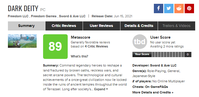 FireShot Capture 2751 - Dark Deity for PC Reviews - Metacritic - www.metacritic.com.png