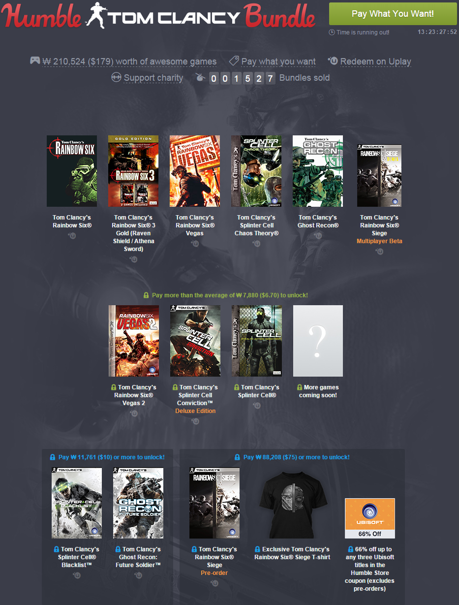 Humble Tom Clancy Bundle  pay what you want and help charity .png