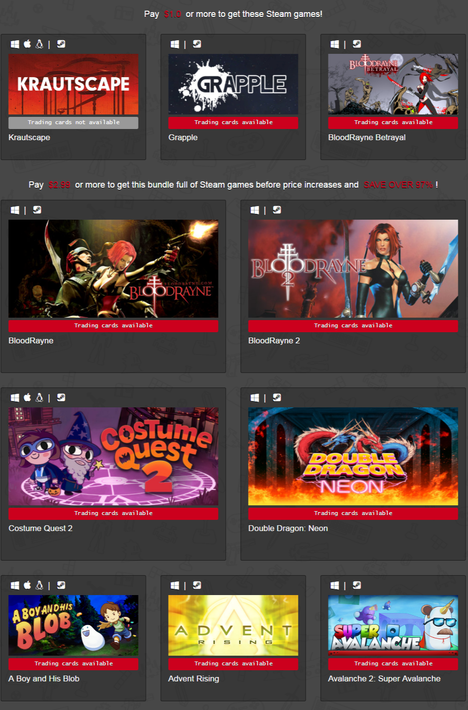 Indiegala The Majesco Games Bundle of Steam games.png