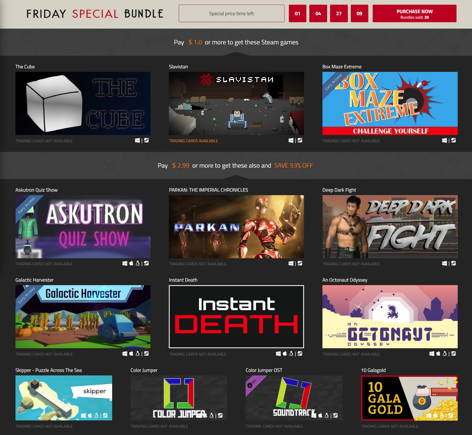 IndieGala   Friday Special  66 Steam Bundle of Steam games.png