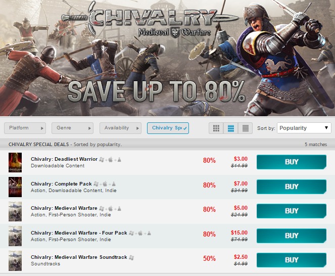 Chivalry Special Deals   save up to 80    GamersGate.jpeg