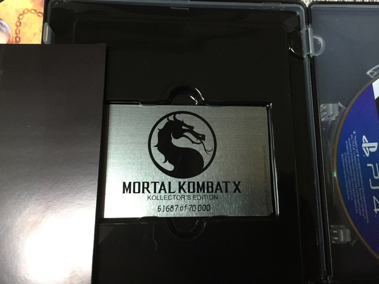 크기변환_IMG_3313.JPG : Mortal Kombat X Kollector's Edition for PS4 Unboxing