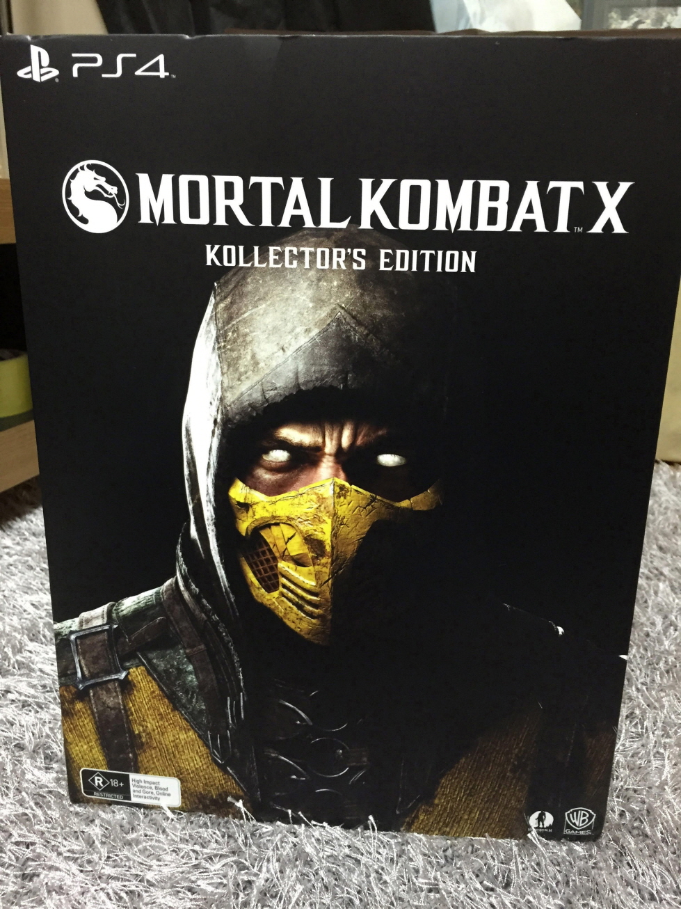 크기변환_IMG_3300.JPG : Mortal Kombat X Kollector's Edition for PS4 Unboxing