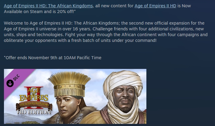 '뉴스 - New DLC Available - Age of Empires II HD_ The African Kingdoms, 20% off!' - store_steampowered_com_news_19187_ - 244.jpg