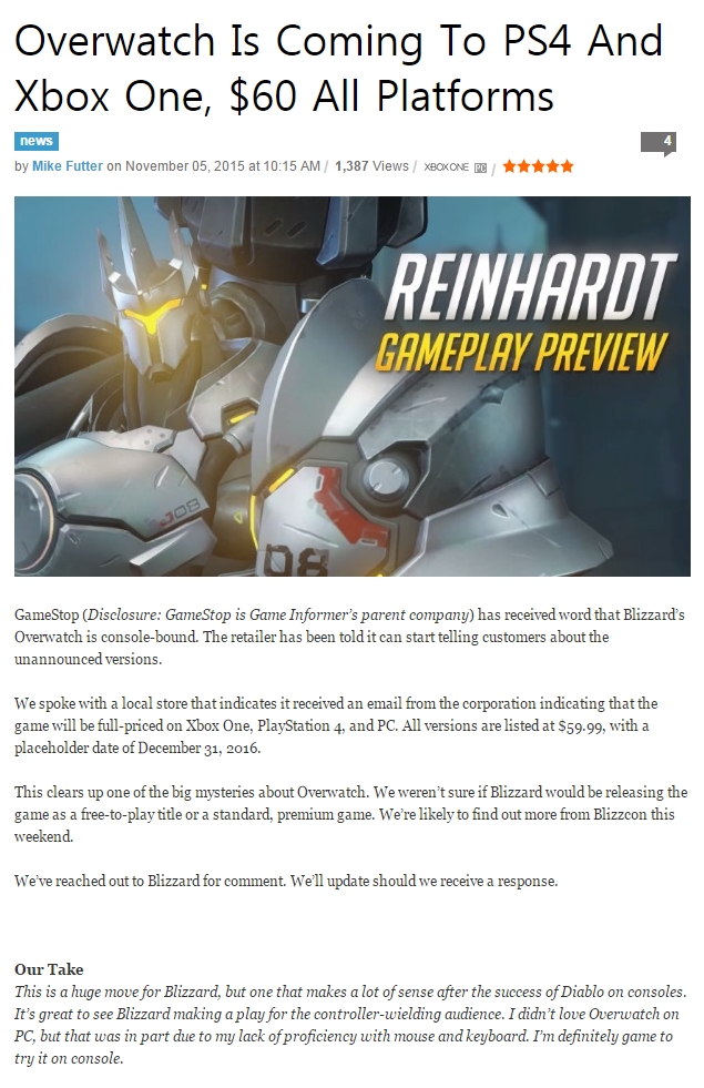 'Overwatch Is Coming To PS4 And Xbox One, $60 All Platforms - News - www_GameInformer_com' - www_gameinformer_com_b_news_archive_2015_11_05_overwatch-is-coming-to-ps4-and-xbox-one-60-all-platforms_aspx_utm_content=b.jpg